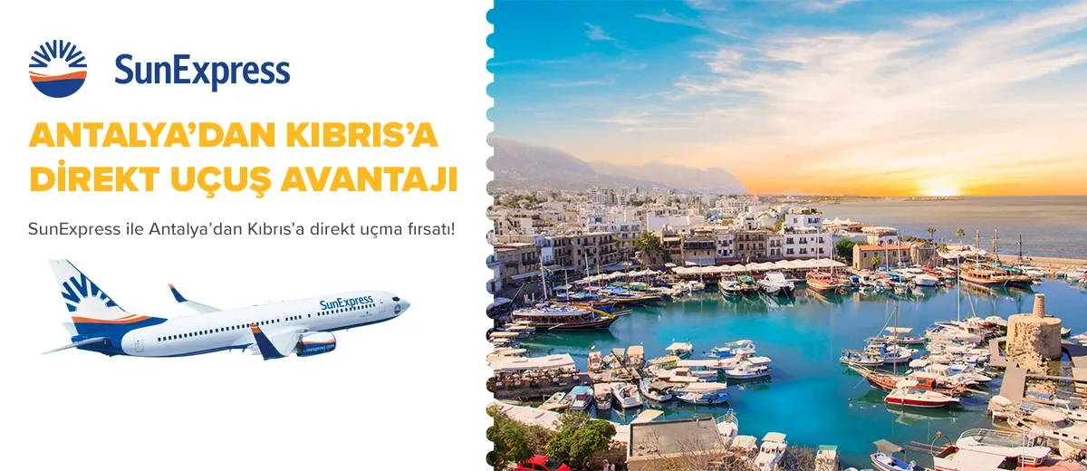 Antalya'dan Kıbrıs'a Direkt Uçuş Avantajı